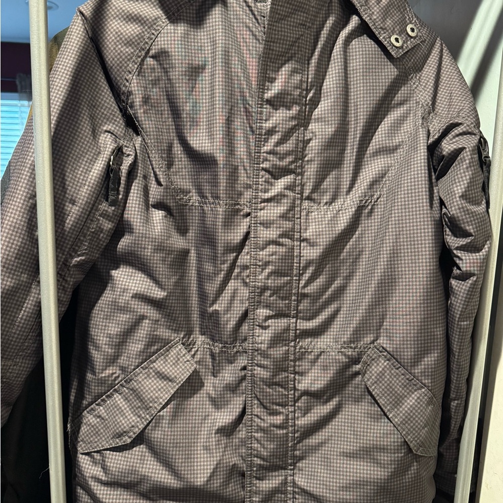 Cherokee Men's Black Checkered Lightweight Jacket